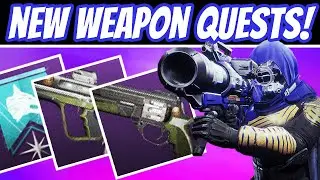 NEW WEAPONS QUEST! Season Of The Hunt NEW Loot! Quest, Best Perks & Rolls! Destiny 2.