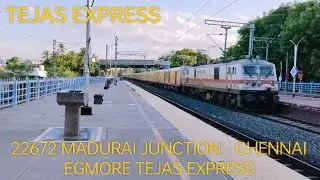 22672 MADURAI - CHENNAI EGMORE TEJAS EXPRESS ( MDU - MS ) skips Srirangam
