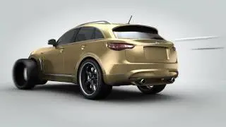 Met-R Infiniti FX S51 VS G35 commercial.avi