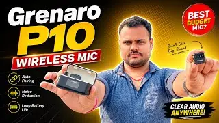 Grenaro P10 Wireless Mic Unboxing & Review ⚡ | Sound Test | Electric Adda