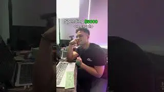 Spending $5000 on crypto vs in real life #shorts #trading #invest
