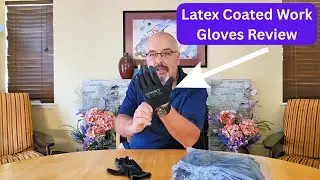 🧤 Ultimate Grip! Latex Coated Work Gloves for Safety & Comfort 💪🛠️
