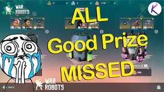 ALL Good Prize MISSED war robots special delivery chest crate opening WR robot