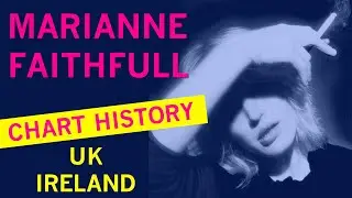 Marianne Faithfull - UK and Ireland Singles Chart History (1964-1987) 🇬🇧🇮🇪