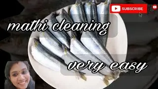 How to clean Mathi fish easly|വളരെ എളുപ്പത്തിൽ മത്തി ക്ലീൻ ചെയ്യാം|Malayalam @neerunaithusmom
