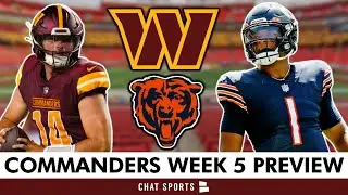 Commanders vs. Bears Week 5 Preview: Score Prediction + Keys To Victory | Don&rsquo;t Screw This Up!