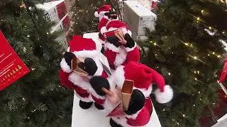 Let's Ring in the New Year, Santa Style