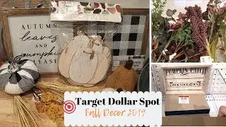 Target Dollar Spot Fall Decor and Haul 2019