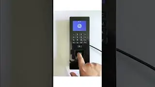 Office Attendance Machine #AttendanceMachine #BiometricAttendance #FingerprintScanner