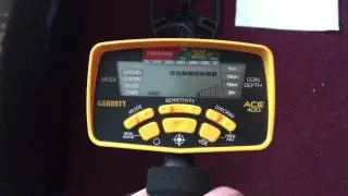 Garrett Ace 400i iron audio test
