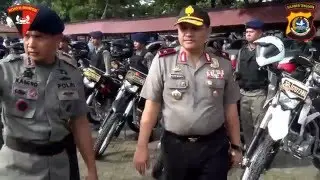 KUNJUNGAN KERJA KAPOLDA SULTRA DI SATUAN BRIMOB POLDA SULTRA