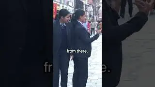 Nepali college girls teach me how to dance 🇳🇵