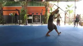 Krabi Krabong  Thai swords freestyle | Kru Oh Tiger Muay Thai   Kru Oh Tiger Muay Thai