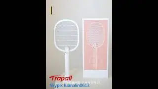 USB Charging LED Handhold Bug Zapper Electric Mosquito Fly Killer Swatter