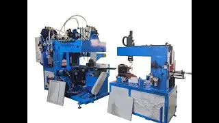 Double Stations Industrial Fan Guard Grill Making Machine For Custom Manufacturing