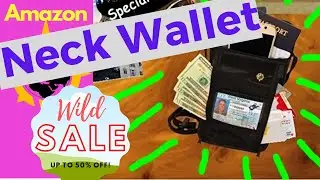Neck Wallet By 80 Days On Amazon | Amazing BOGO Deal With FREE Shipping and BONUS RFID Sleeves