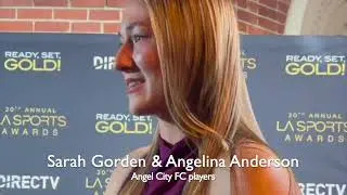 20th Annual LA Sports Awards, interviews with some of the athletes!