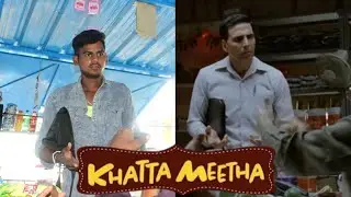 Khatta Meetha Movie Spoof - Road Roller Comedy Scenes | Akshay Kumar | Johny Lever | Rajpal Yadav //