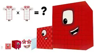 Numberblocks - Multiply by 10 until we reach 1 Million!