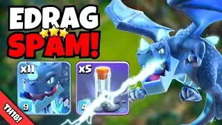 The EASIEST Legend League Attack? Electro Dragon Spam! | Clash of Clans 