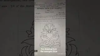 tcc exam paper 1 drawing from flat example
