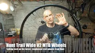 Hunt Trail Wide V2 MTB wheel unboxing