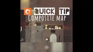 Quick Tip: Composite Map in 3ds Max///corona render