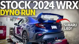 Базовые заезды на динамометре моего Subaru WRX TR 2024 года! - Subaru недооценила показатели мощн...