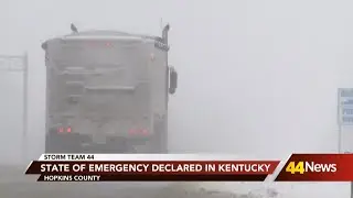 Authorities prepare for winter storm as KY Governor declares State of Emergency