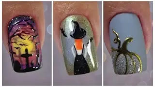 6 HALLOWEEN Nail Art Compilation. Nail design ideas #autumnnails nailart #nails #autumnnails
