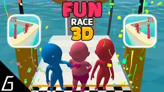 Fun Race 3D - Gameplay Part 38 - Level 595 - 608 + Bonus (iOS, Android)
