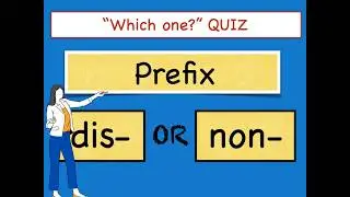 👉Boost Vocabulary with Prefixes 