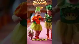 Cute Adorable Kids in Costumes Runway Show ❤️😍🔥 #shorts #YouTubeShorts #funny #love #viralvideo #ai