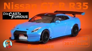 NISSAN GT-R R35 BenSopra - 1/43 Scale model car - n. 58 Fast and Furious - DieCast & Cars