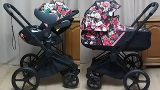 Коляска 2в1 Cybex Priam lll blossom 09.06.24
