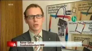 EDEKA Hitdorf bei WDR Aktuelle Stunde (24.7.09)