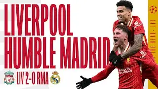 MAC ALLISTER & BRADLEY COOKS MADRID 🔥 | LIVERPOOL 2-0 REAL MADRID | CHAMPIONS LEAGUE MD5