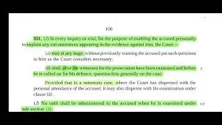 Section 347-351 Bnss | Section 310-313 crpc