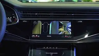 Audi SQ7 2022 года | Система 3D-камер и вид сверху