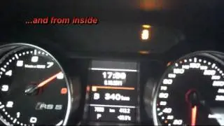 Audi RS5 Quattro brutal launch control.