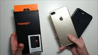 Spigen Ultra Hybrid iPhone 8 Plus Case Unboxing & Review