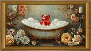 Frame TV Art 4K  Art Deco Gummy Bear Mood Art for TV Still Life