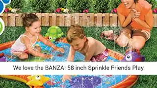 BANZAI 58 inch Sprinkle Friends Play Mat - REVIEW
