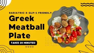 Make a Greek Meatball Plate