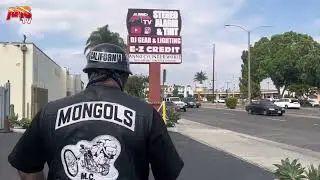 Compton Mongols MC @audiomotorsports Harley Road Glide sound System AMS premium System
