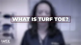 Dr. Mary Ann Bender gives an overview of Turf Toe