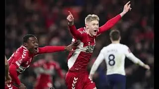 BBC Radio 5 Live commentary - Middlesbrough 1-0 Tottenham Hotspur (Tuesday 1st March 2022)
