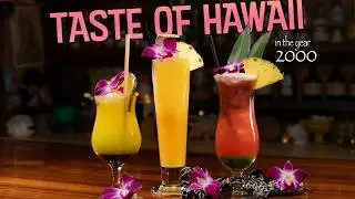 A Hawaiian Cocktail Sampler from the Year 2000