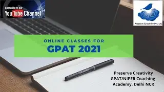 GPAT Preserve online Classes. (Basic of Chemistry)