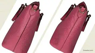 Gucci Pink Signature Guccissima Leather Top Handle Bag | The Relux